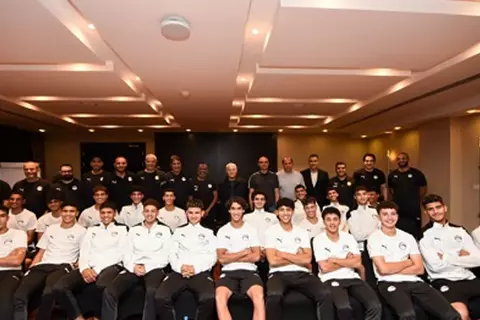 قبل كأس العالم.. أبو ريدة يساند منتخب مصر للناشئين